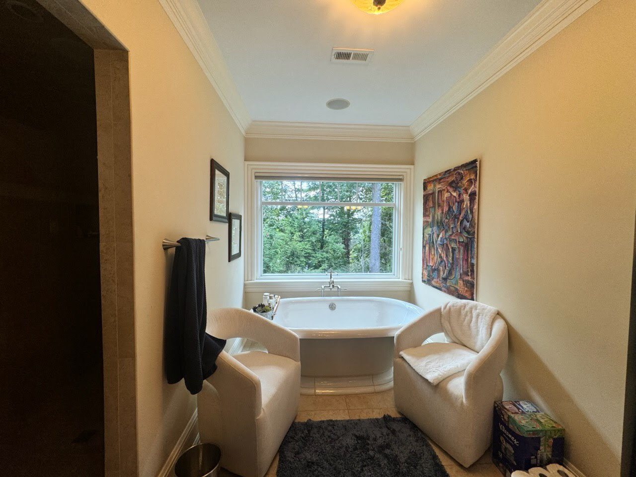 Freestanding bathtub with seating area, bathroom remodeling Berlin CT